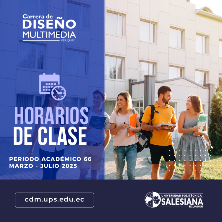Inicia el Periodo Académico, consulte los horarios